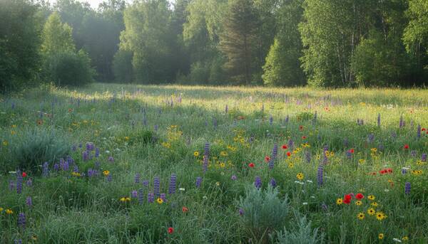 AI reference frame for Dewy Meadow Bloom