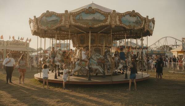 AI reference frame for Faded Summer Carousel
