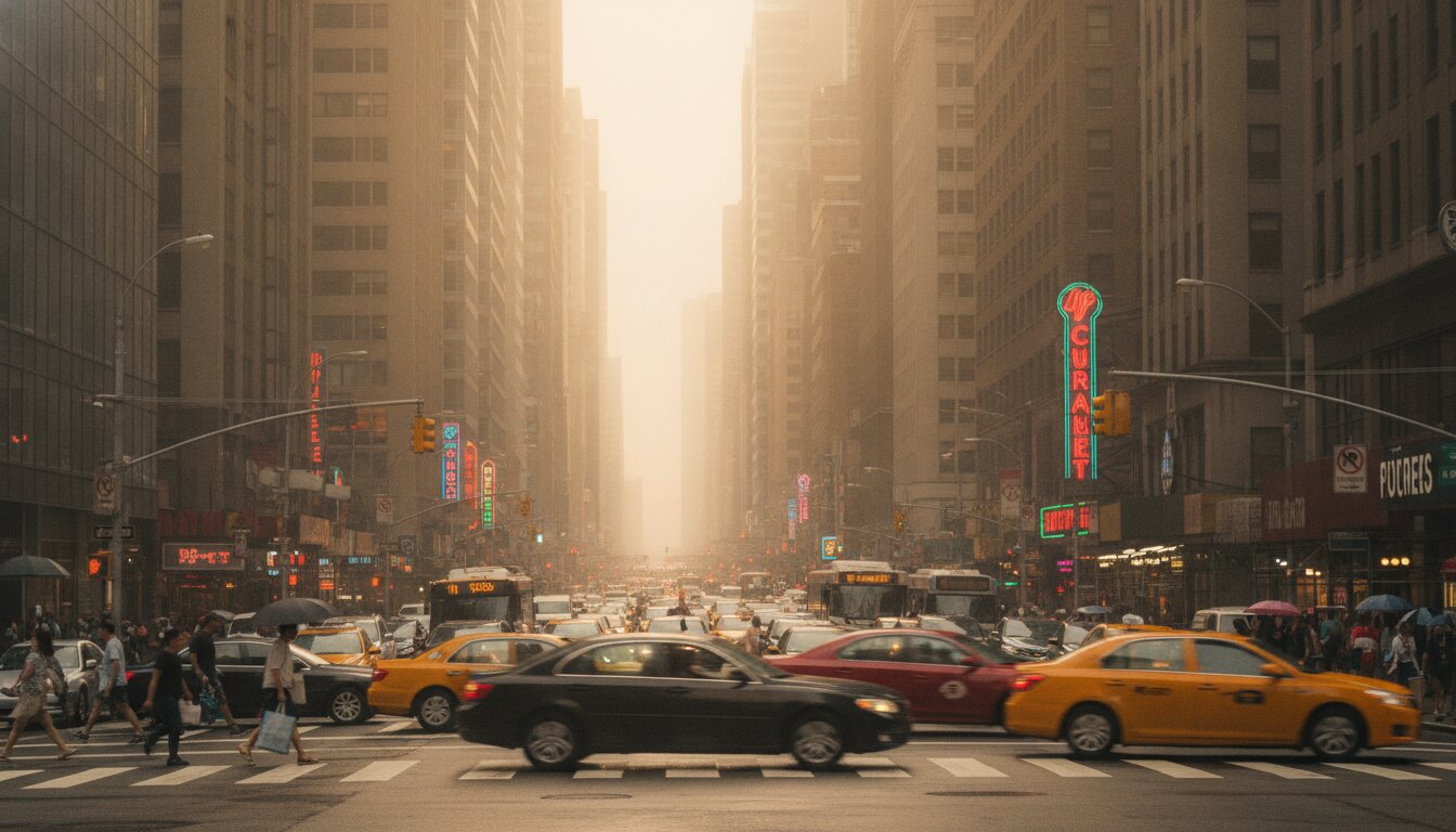 AI reference frame for the Canon recipe Humid City Saturate