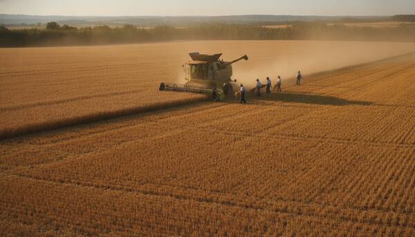AI reference frame for Harvest Field Dispatch