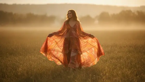 AI reference frame for Late Summer Bloom Vogue