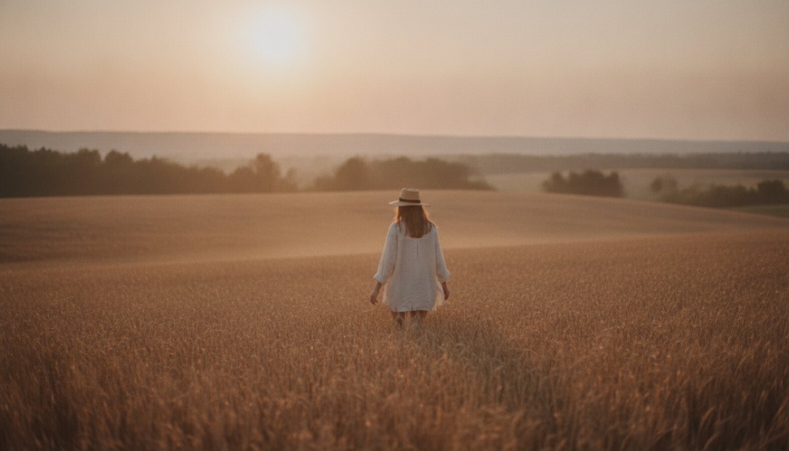 AI reference frame for the Fujifilm recipe Faded Summer Grain