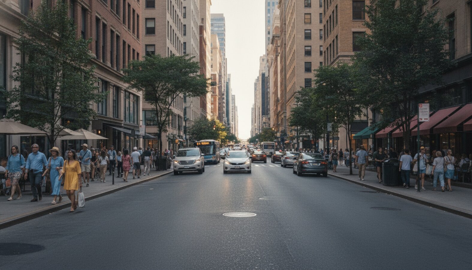 AI reference frame for the Fujifilm recipe Humid Asphalt Noon