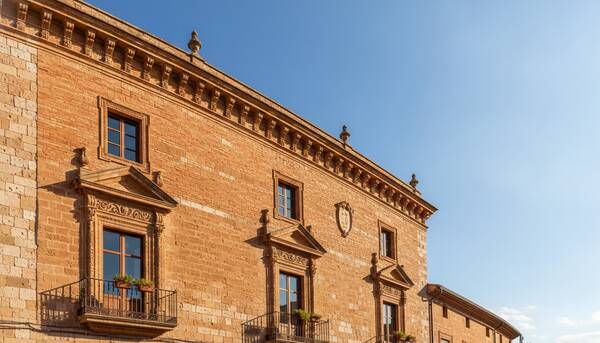 AI reference frame for Sunbaked Terracotta Walls
