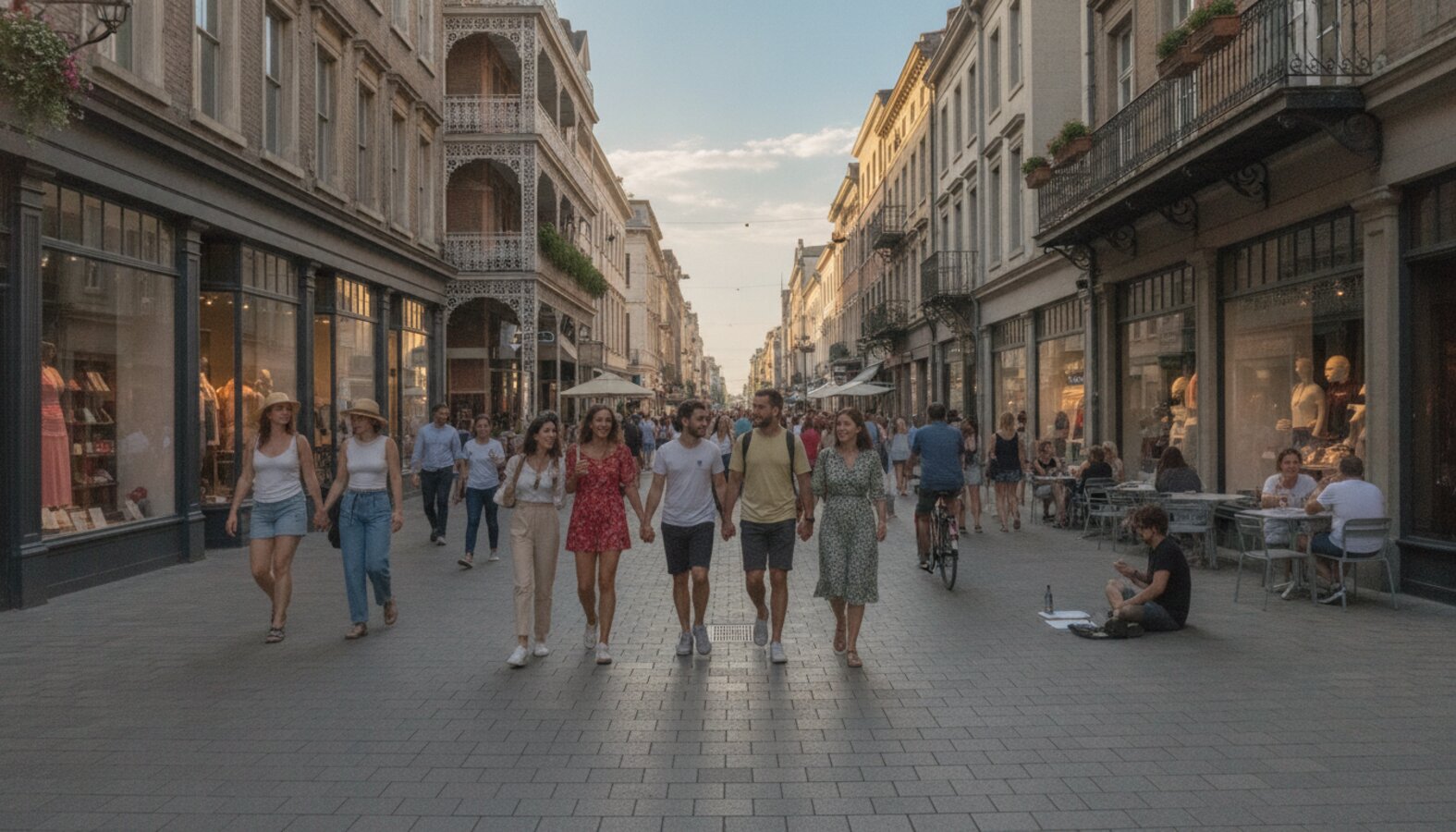 AI reference frame for the Fujifilm recipe Humid City Saturday