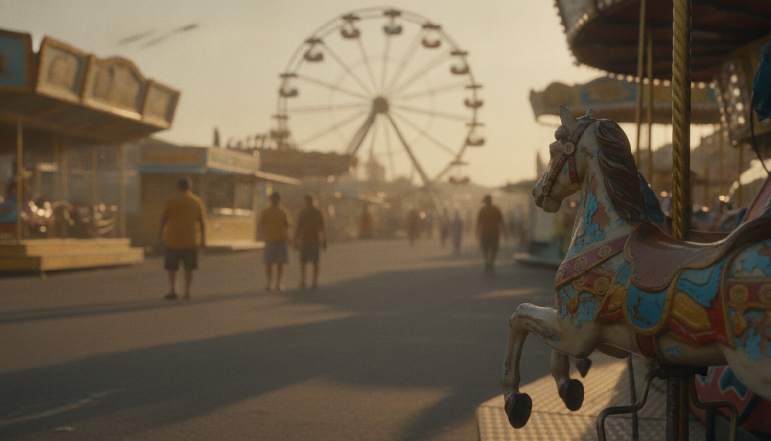 AI reference frame for the Fujifilm recipe Faded Carnival Summer