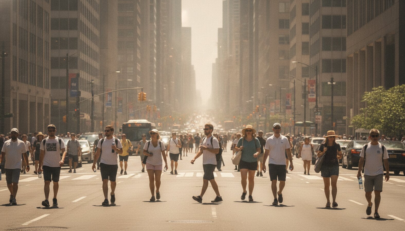 AI reference frame for the Nikon recipe Sweltering Street Dispatch