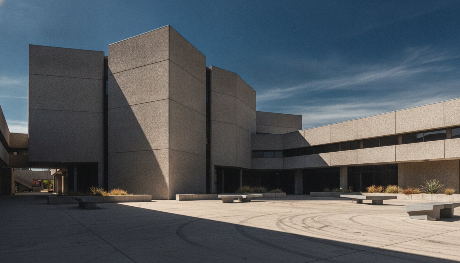 AI reference frame for the Nikon recipe Solar Brutalist Meridian