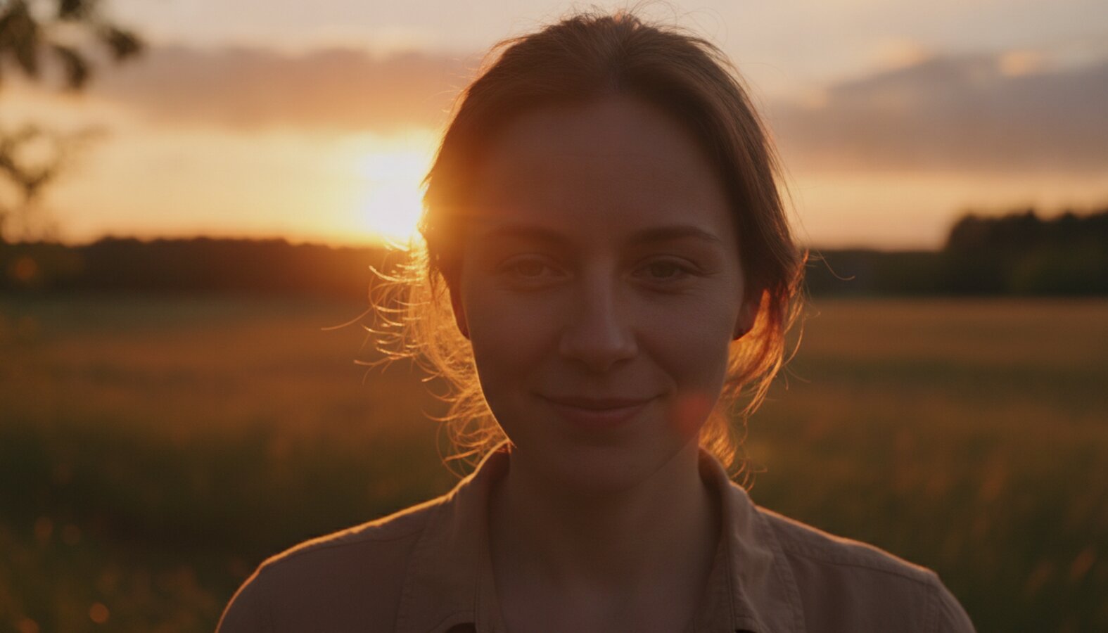 AI reference frame for the Nikon recipe Golden Hour Reverie
