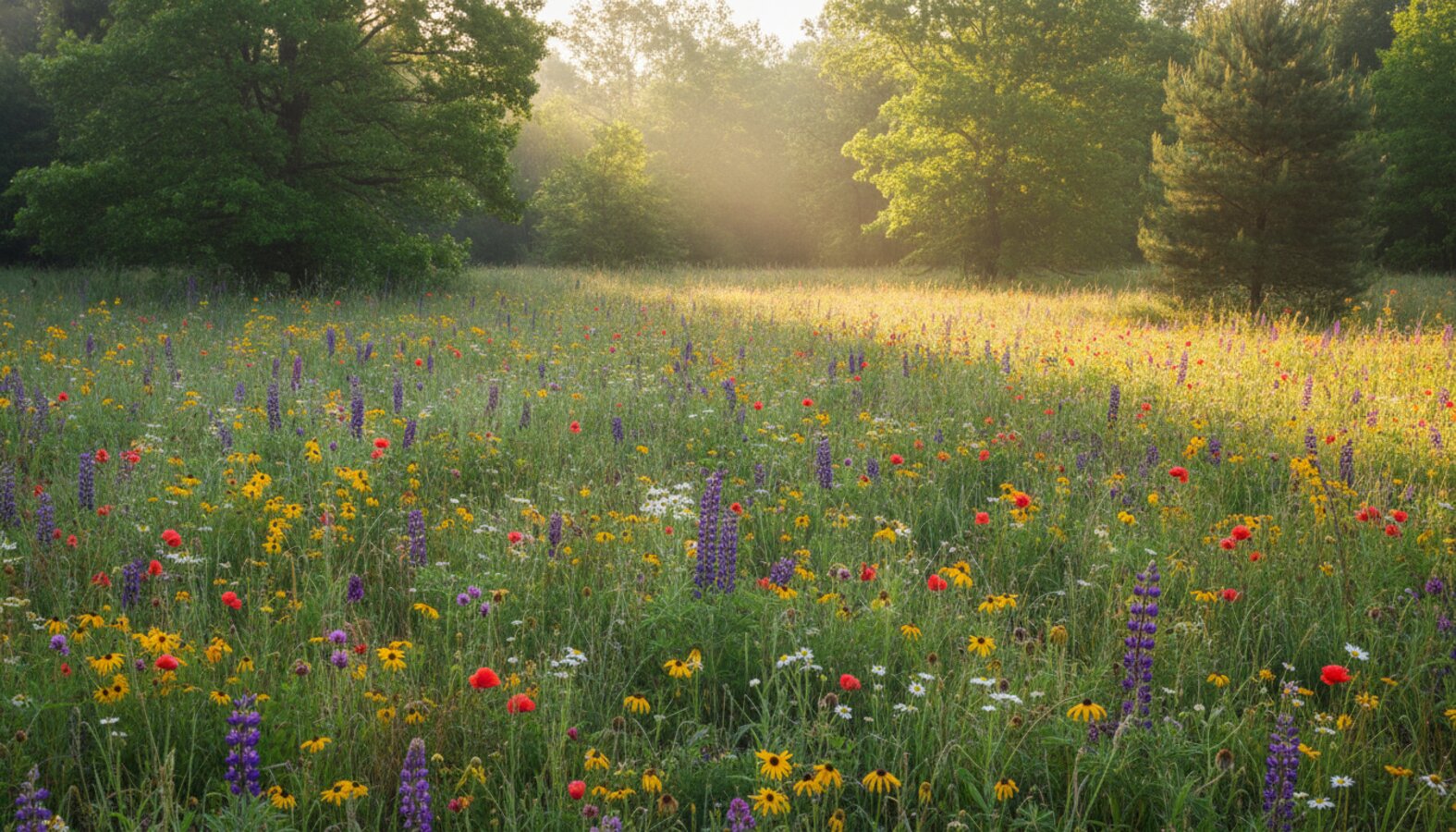 AI reference frame for the Nikon recipe Meadow Morning Bloom