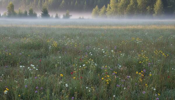 AI reference frame for Misty Morning Meadow Drift