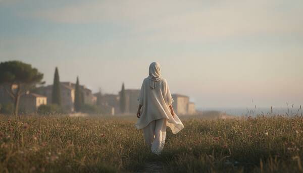 AI reference frame for Haze & Linen Afternoon
