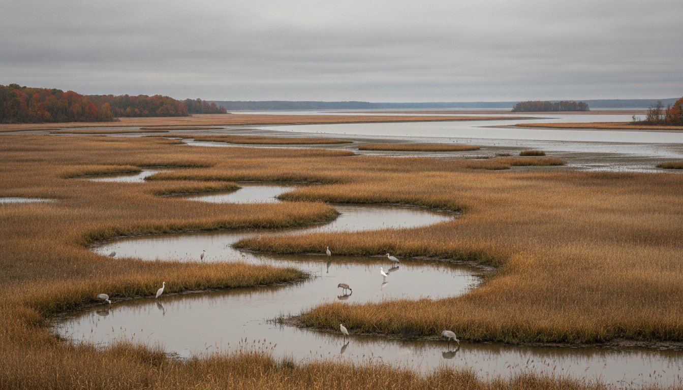 AI reference frame for the Nikon recipe Tidal Marsh Last Light