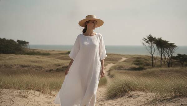 AI reference frame for Bleached Linen Afternoon